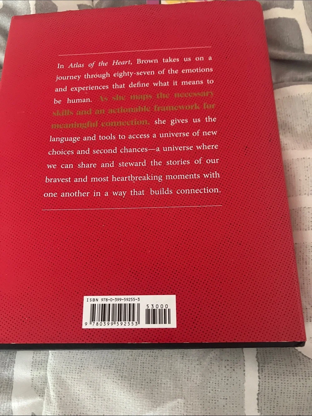 Atlas of the Heart — Red Coffee Table Book